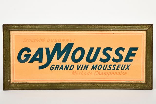 Seau à Champagne Ancien Grevin – Métal émaillé, Publicitaire, Avec Poignée – Art Déco
