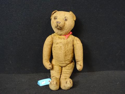 Ours ancien Pintel avec bouton d'identité