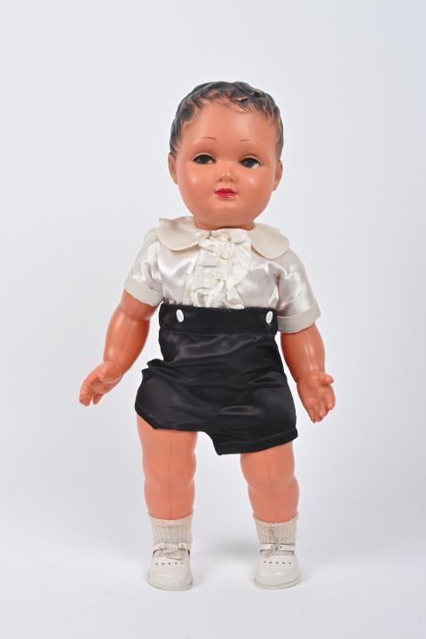 POUPÉE ANCIENNE CELLULOÏD Jeanne d'Arc Petitcollin 45 cm (721) EUR 270