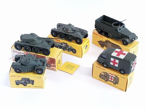 Dinky Toys France - FL10 Panhard 827 - Véhicule Militaire - 1/43 - Occasion Très Bon état Avec Boîte