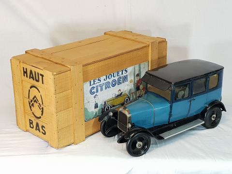Base Longue Pour Garage Jouets Citroën Au 1/10ème - Tôle, Occasion