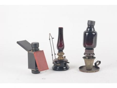Lampe De Labo Kodak - Lanterne Rouge Pour Chambre Noire - Occasion