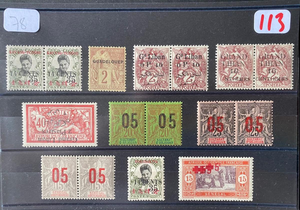 Grande collection de timbres du monde, histoire postale