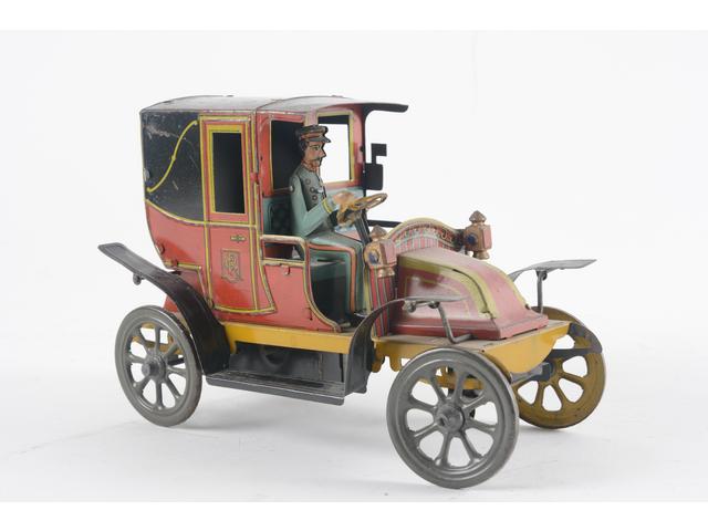 Paya Taxi Rouge En Tôle – Réédition 1987, Jouet Mécanique Vintage Espagne