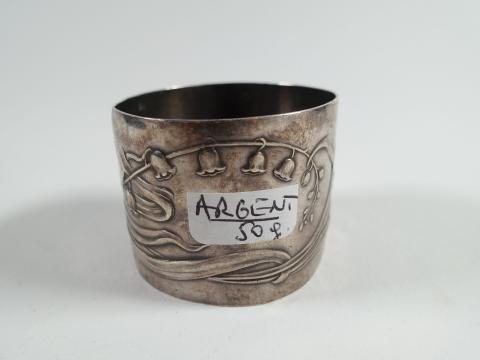 Holyart Reliquaire Filigrane Argent 800 doré avec Base
