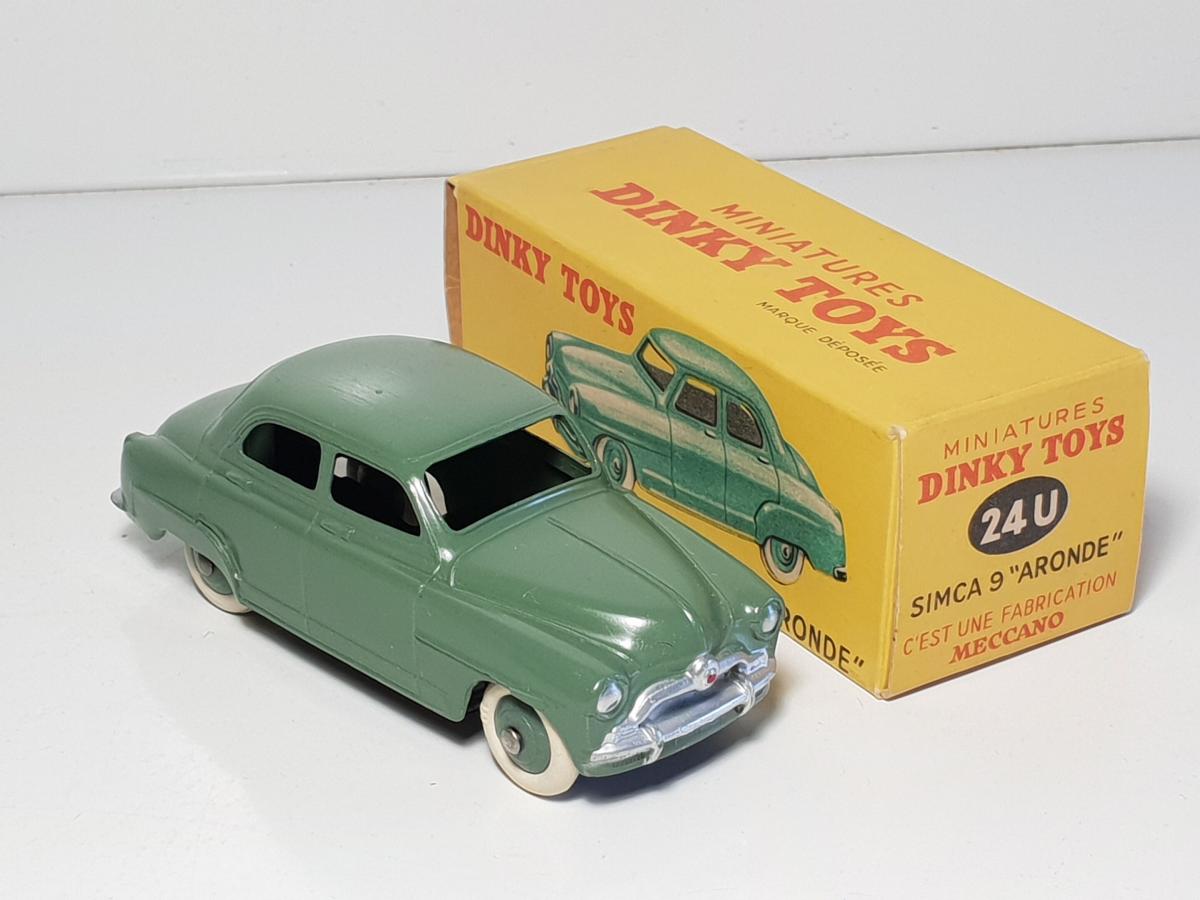 Ancienne Dinky Toys Simca 9 Aronde - Miniature Rouge Vintage, Collection