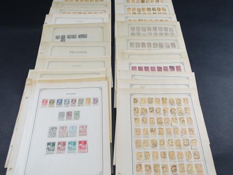 Suisse années complètes timbres oblitérés 1948-1950 Suisse années complètes timbres oblitérés 1948-1950