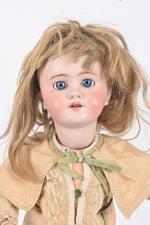 Poupée Ancienne DEP – Taille 4 (38 Cm) – Yeux Dormeurs – Bouche Ouverte – Début XXe