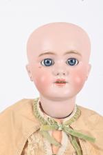 Poupée Ancienne DEP – Taille 4 (38 Cm) – Yeux Dormeurs – Bouche Ouverte – Début XXe