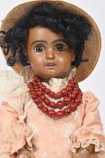 Poupée Métis SFBJ 30 Cm – Vintage, Tête En Celluloïd
