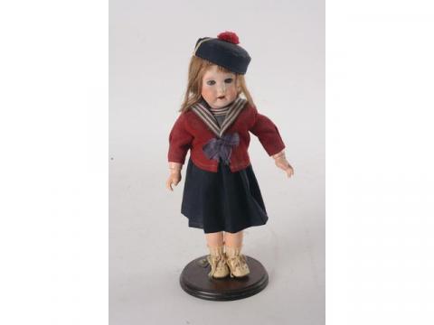 ANCIEN PATRON POUR La Poupee  Bleuette  Robe De Fëte Avril 1947 EUR 6