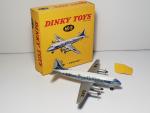 Jouet Ancien Dinky Toys France Avion Hanriot H180T jaune complet