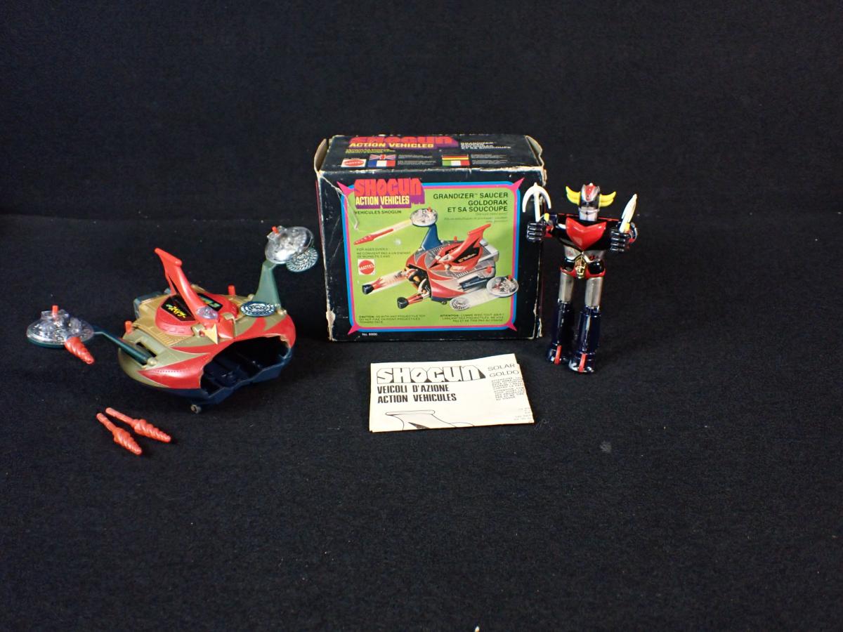 TIN TOYS JAPAN Station Spaciale En Boite Shogun Mecanique Automate 22