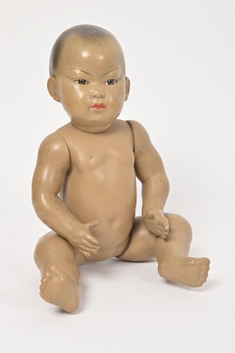 Poupon Asiatique En Celluloïd - Poupée Vintage Neuve