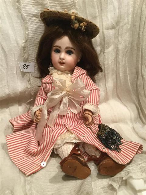 Poupée Vintage Années 60 Avec Chaussures Jumeau Babybotte - Taille 40 Cm (réf B11)