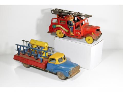Nomura Toys - grand camion de pompiers en boîte d'origine
