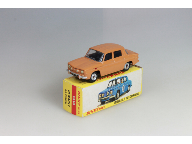 DINKY TOYS France - RENAULT R8 GORDINI– réf : 68- 1964 - 1/43ème - en métal - en bon état sans boîte - Collection