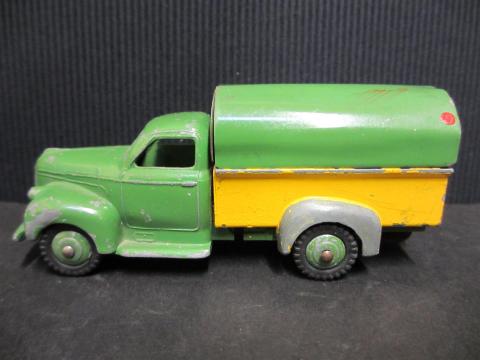 Jouet Ancien Dinky Toys France, Ford Benne Entrepreneur, Couleur Crème/bleu, échelle 1:43