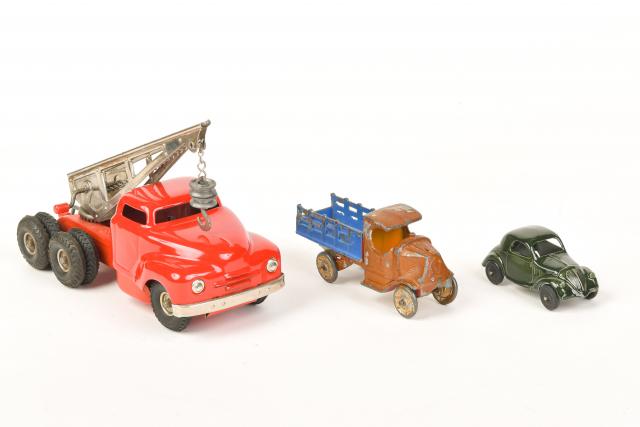 Voiture Miniature En Tôle Modèle CR 64 – Réf. 109, Vintage, Sans Mécanisme, Bon état