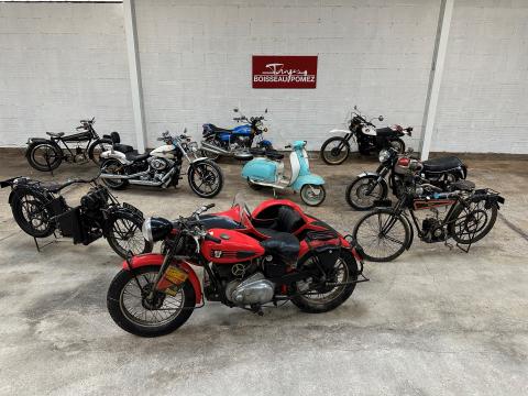 Collection de 150 motos anciennes de Monsieur Jean-Max DRUJON (Aube 10)