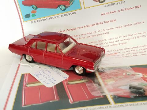 garage de poche les comparaisons de Thierry: Opel Admiral (1966