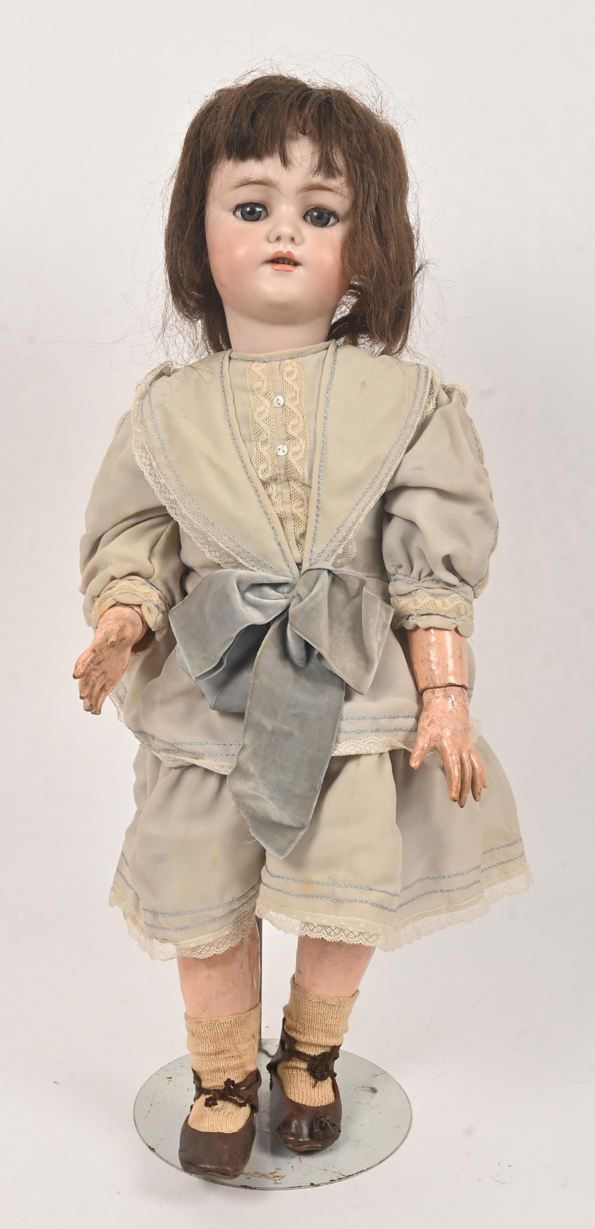Poupée Ancienne Simon Halbig 1078 - Taille 8 (48 Cm) - Allemagne - À Restaurer