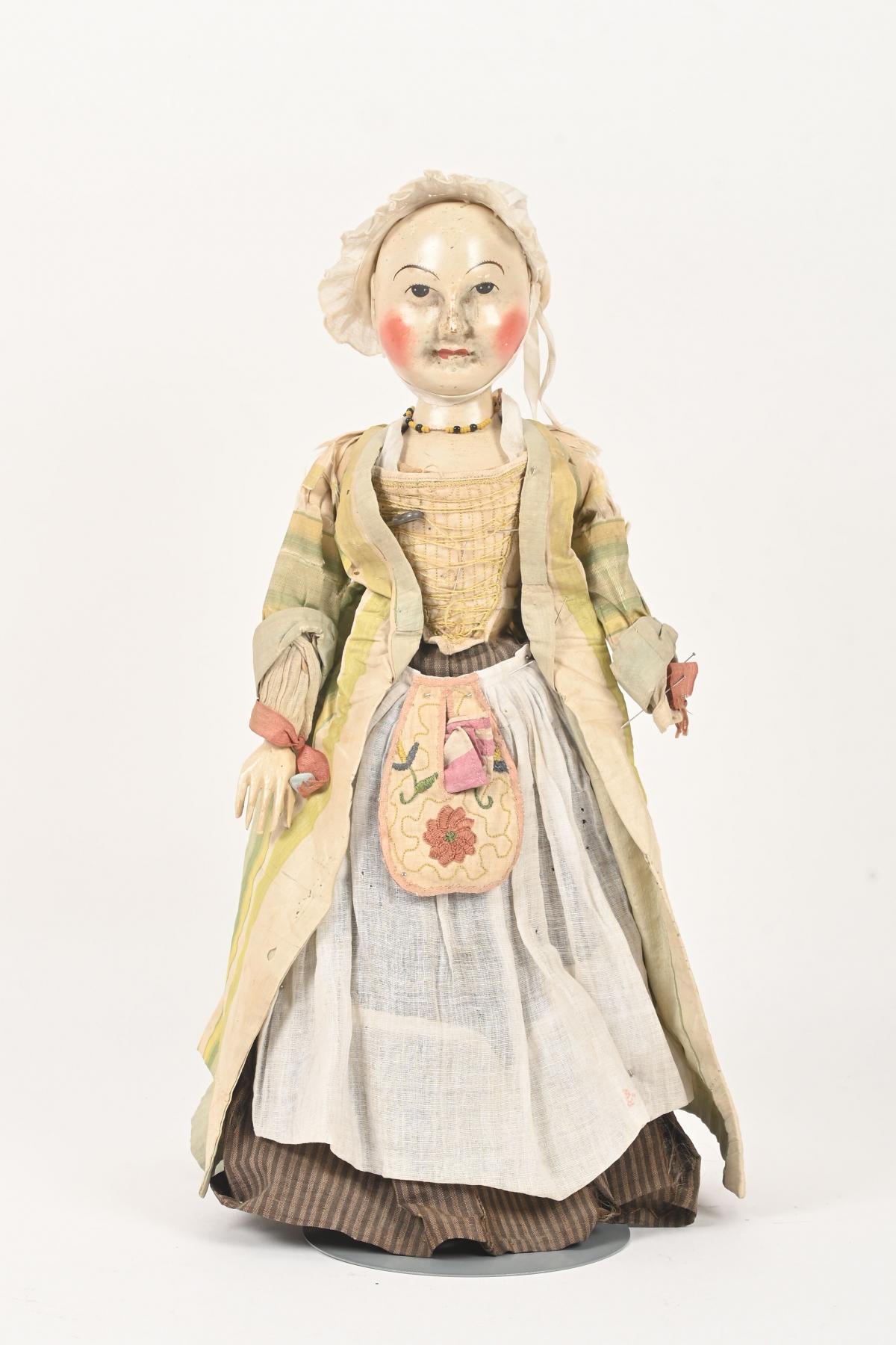 Patron Ancien N°80 La Poupée Modèle 45cm - Casaque Février 1872, Reproduction Vintage