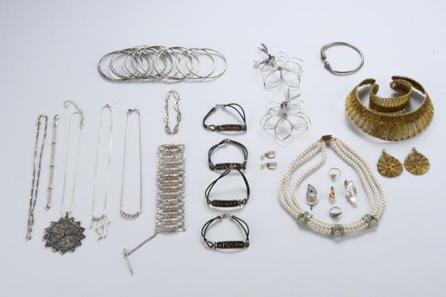Lot De 20 Bracelets En Argent – Poinçonnés – 96,4 Grammes – Longueur 17-20 Cm