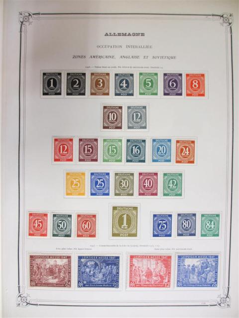 Lot De 50 Timbres Divers – Allemagne Occupée (Zones Ouest Et Est Après 1945) – Pour Collectionneurs – Prophila