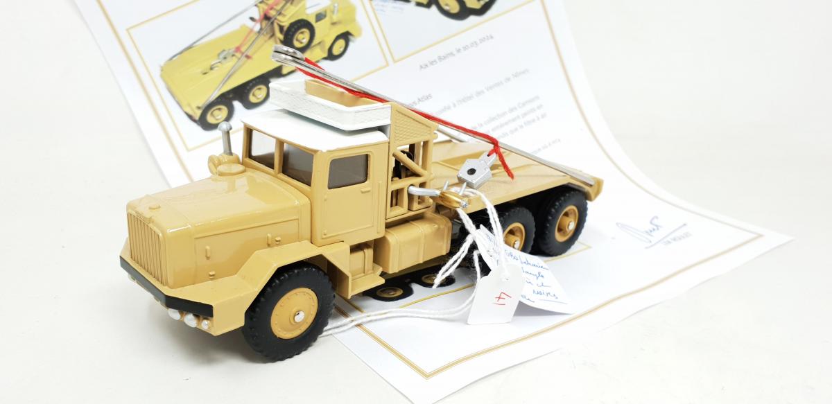 Camion De Dépannage Saharien Dinky Toys 888 GBO Berliet - Miniature Collection