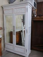 Armoire Laquée de Style Louis XVI/napoléon III