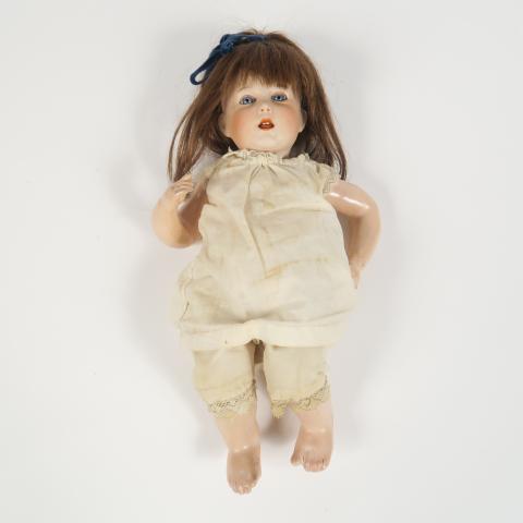 Lot De Deux Lits De Poupée Anciens En Bois Années 50 Vintage