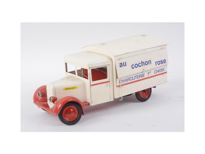 Jouet publicitaire promotionnel lessive Bonux camion UNIC clé en boîte