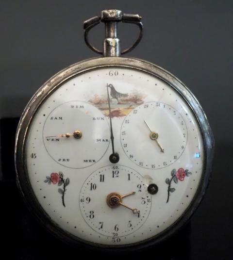 Lot De 2 Boîtiers Pour Montre De Gousset - Dont 1 Boîtier Exposition De Lyon 1894 - Occasion Bon état