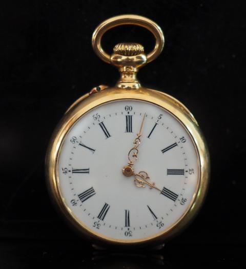 Montre à Gousset Cadran Bleu | Maison Gousset Montre à Gousset Cadran Bleu | Maison Gousset