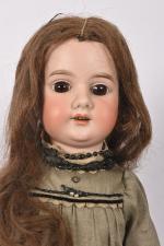E.BARROIS POUPÉE PARISIENNE/MODE PORCELAINE DOLL BISQUE SIZE 7 55CM. EP