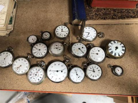 Lot De Montres Gousset - Occasion, Bon état, Vintage, Pour Collectionneurs Ou Décoration