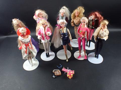 Poupée Barbie Des Années 80 - Occasion, Marque Mattel, Vintage, Collector, Pour Collection Ou Jouet