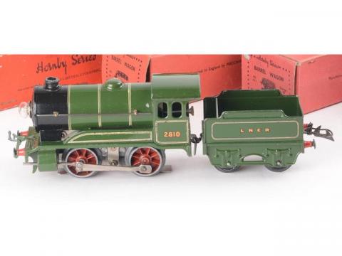 Locomotive à Vapeur Hornby O-6E Avec Tender - Échelle O - Bon état D'origine
