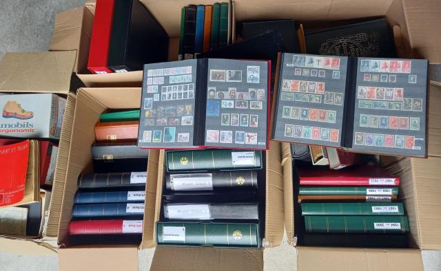Lot De 150 Timbres France Oblitérés – Période 1960/1990 – Collection Philatélie