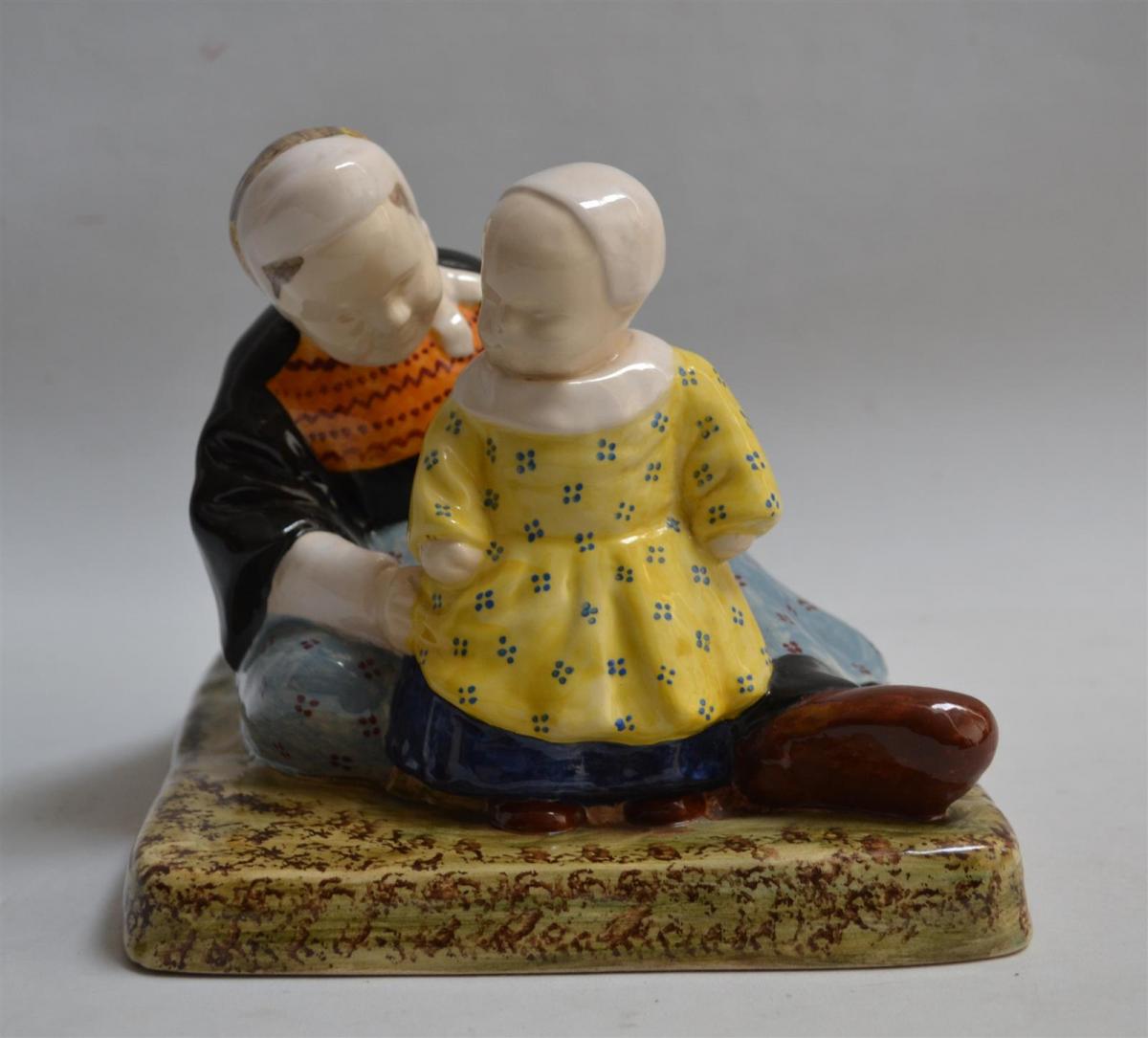 Lot De 3 Petits Caniches Noirs En Céramique - Objets De Vitrine - Décoratifs