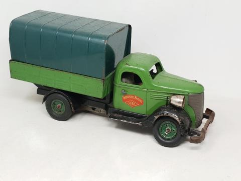 VÉBÉ VB MÉMO petit camion benne jouet ancien en tôle comme neuf époque CIJ JRD EUR 99,99