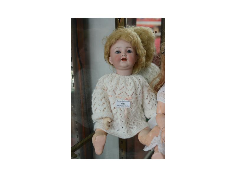 Jouets] Simon & Halbig - Poupée, tête en porcelaine, marqué