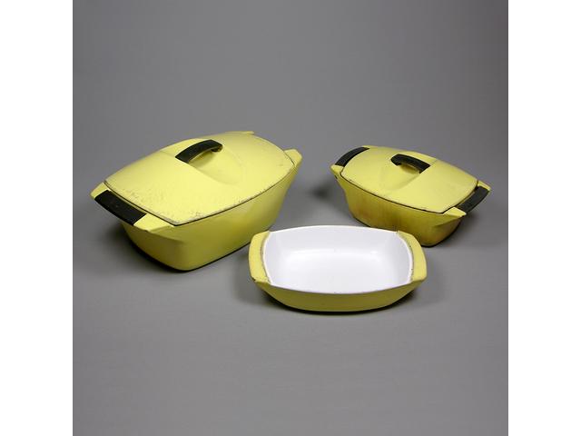 Cocotte Le Creuset 4,5L Vintage Orange – Design Raymond Loewy – Fonte France
