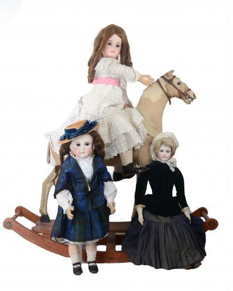 Poupées miniatures - Jouets Anciens de Collection