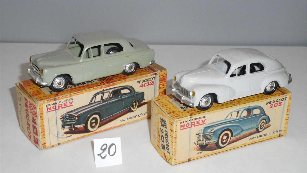Norev peugeot 203 châssis tôle - Collection