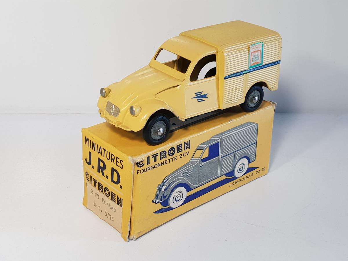 RARE VERSION Ancien jouet tôle JRD J.R.D CITROEN 2CV tbe usage INCOMPLETE (cij | eBay