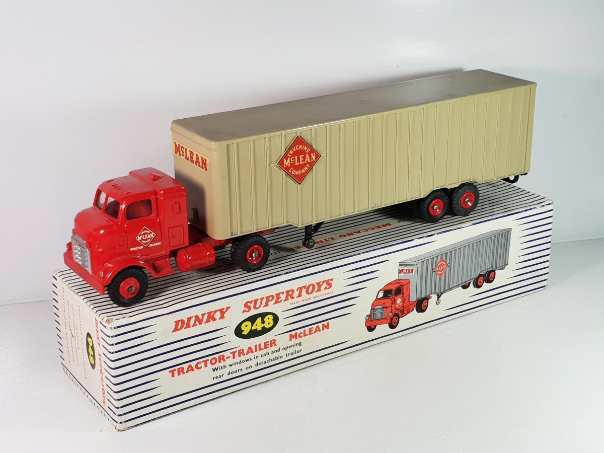 AN525 DINKY TOYS GB 1/43 CAMION PLATEAU GUY REF 513 ETAT MOYEN