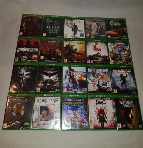 Lot De Jeux Xbox 360 - Grand Theft Auto V Inclus - Occasion Très Bon état