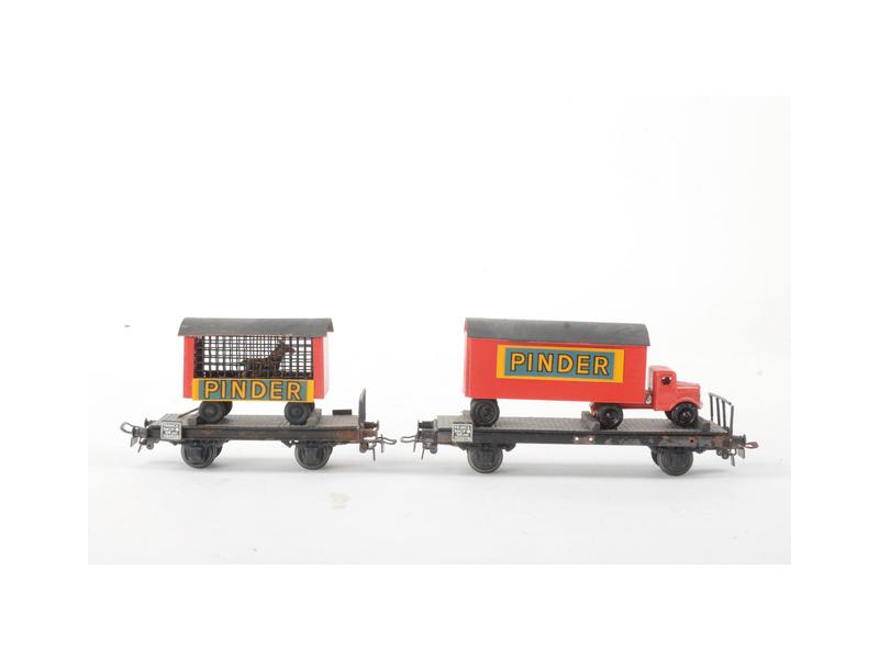 VB MAQUETTE HO WAGON PLAT A ESSIEUX CAGE PINDER + ZEBRE 3 RAILS